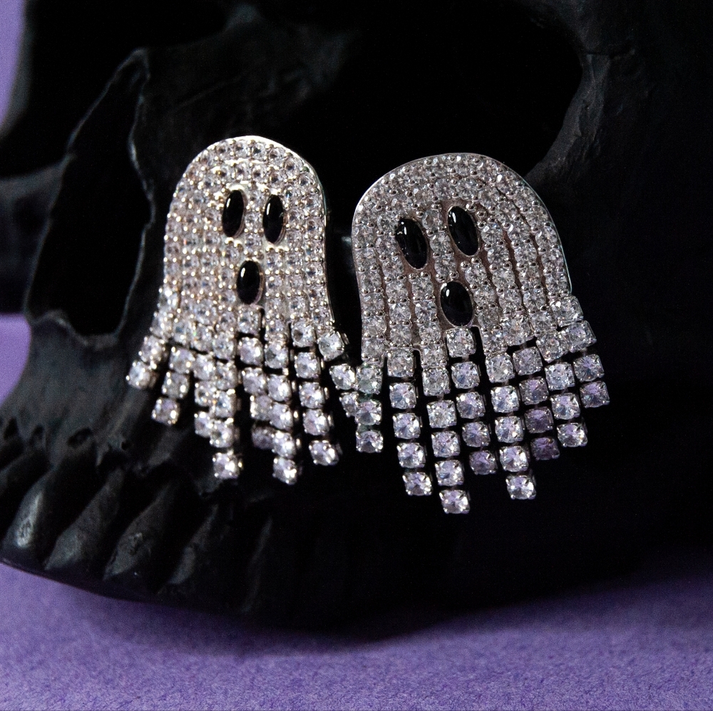 Guinevere, Womens Jewelry, Ghost Earrings